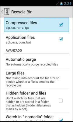 Recycle Bin android App screenshot 9